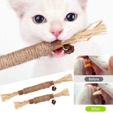 Catnip Infused Silvervine Chew Sticks