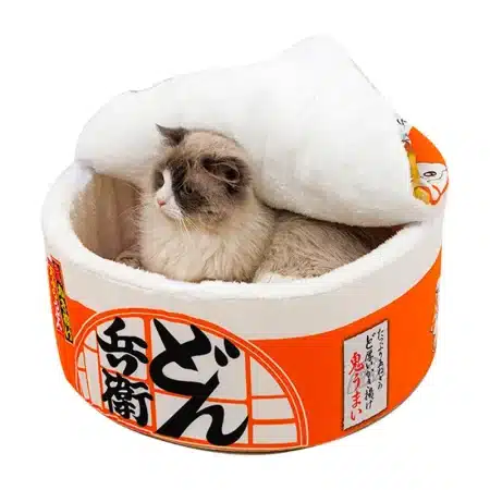 Noodle-Inspired Cat & Dog Cozy Retreat
