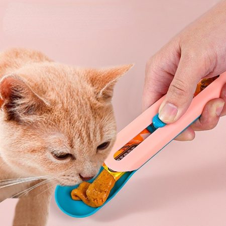 Cat Squeeze Spoon-The Perfect Liquid Snack Feeder