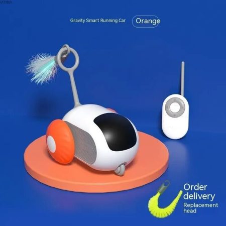 Interactive Remote-Controlled Rolling Toy for Pets
