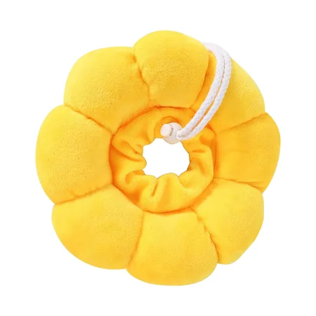 Gentle Sunflower Collar: Protects, Comforts, Adorns Pets